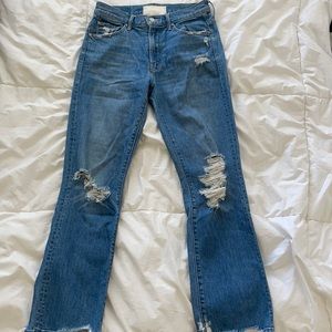 Mother Denim Jeans The Insider Ankle Chew Size 25